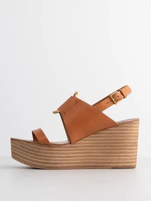 Sandały na koturnie TORY BURCH