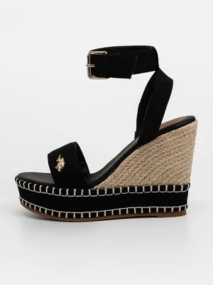 Sandały na koturnie U.S. Polo Assn.