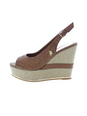 Sandały na koturnie U.S. Polo Assn.