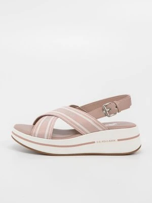 Sandały na koturnie U.S. Polo Assn.