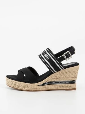 Sandały na koturnie U.S. Polo Assn.