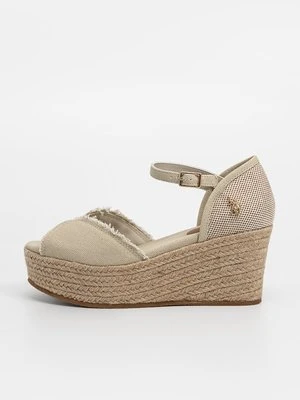 Sandały na koturnie U.S. Polo Assn.