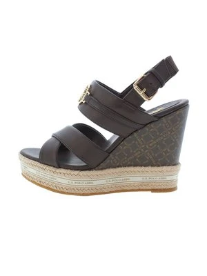 Sandały na koturnie U.S. Polo Assn.