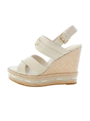 Sandały na koturnie U.S. Polo Assn.