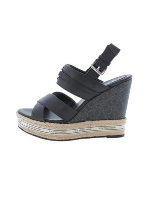 Sandały na koturnie U.S. Polo Assn.