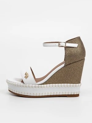 Sandały na koturnie U.S. Polo Assn.