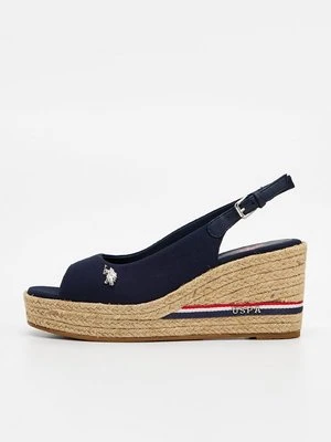 Sandały na koturnie U.S. Polo Assn.