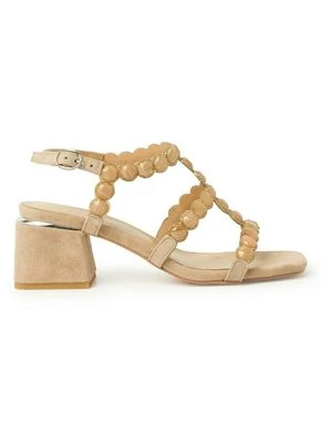 Sandały na obcasie Alma en Pena