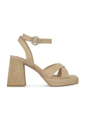 Sandały na obcasie Alma en Pena