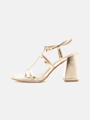 Sandały na obcasie Anna Field By Zalando złoty