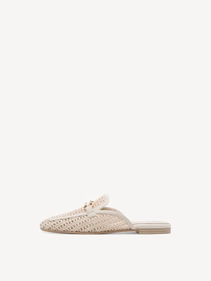 Sandały na obcasie beżowy - TAMARIS