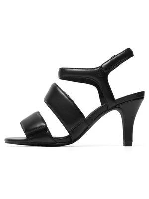 Sandały na obcasie Bianco