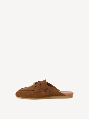 Sandały na obcasie brązowy - TAMARIS