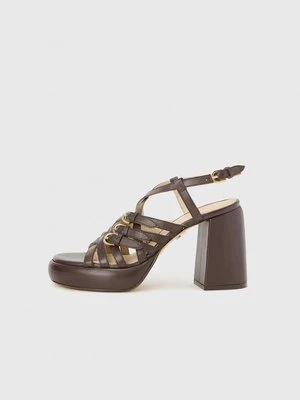 Sandały na obcasie Bronx