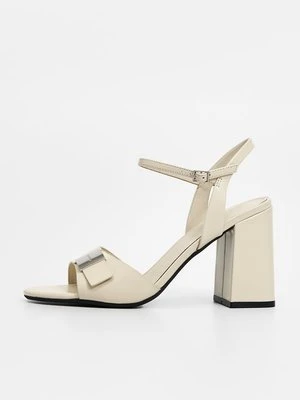 Sandały na obcasie Calvin Klein