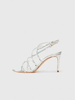 Sandały na obcasie Casadei