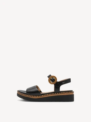 Sandały na obcasie czarny - TAMARIS