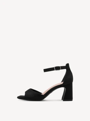 Sandały na obcasie czarny - TAMARIS