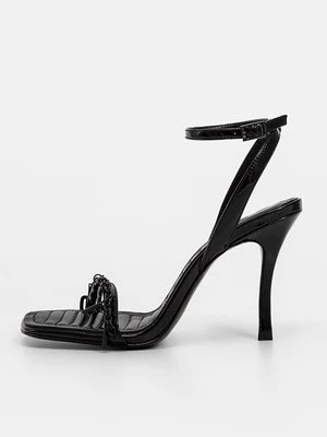 Sandały na obcasie Diesel