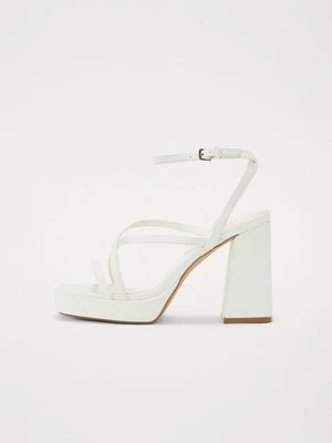 Sandały na obcasie Even&Odd Wide Fit