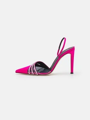 Sandały na obcasie giuseppe zanotti