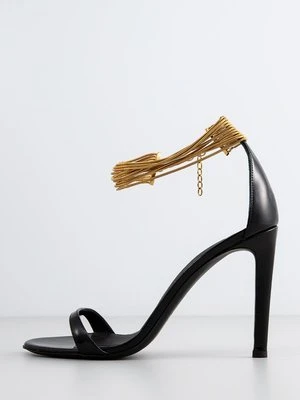 Sandały na obcasie giuseppe zanotti