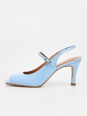 Sandały na obcasie Jonak