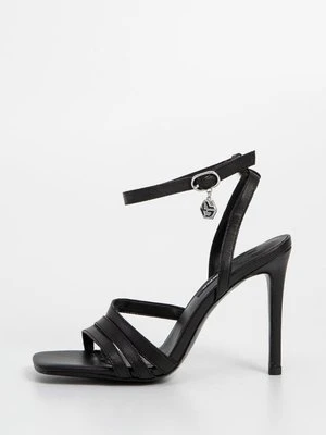 Sandały na obcasie Karl Lagerfeld