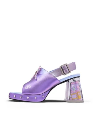 Sandały na obcasie Koi Footwear liliowy