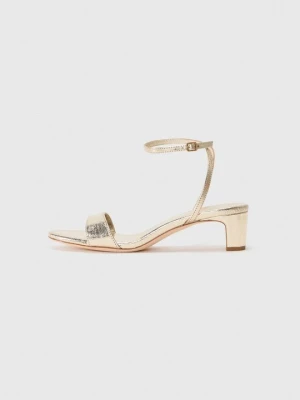 Sandały na obcasie Loeffler Randall beżowy