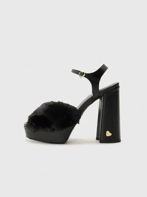 Sandały na obcasie Love Moschino