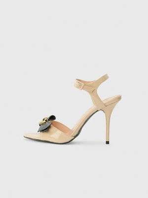 Sandały na obcasie Love Moschino