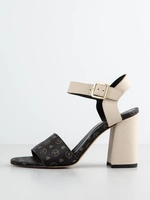 Sandały na obcasie Pollini