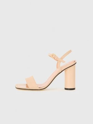 Sandały na obcasie Pollini