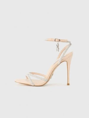 Sandały na obcasie Steve Madden różowy