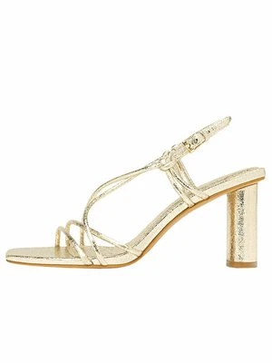 Sandały na obcasie Stradivarius