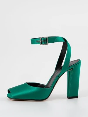 Sandały na obcasie Victoria Beckham