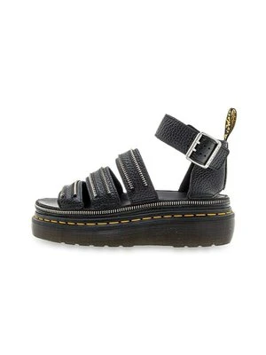 Sandały na platformie Dr. Martens czarny