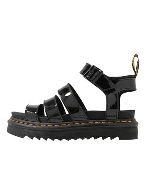 Sandały na platformie Dr. Martens czarny