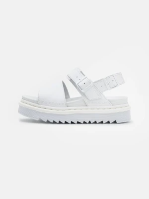 Sandały na platformie Dr. Martens biały