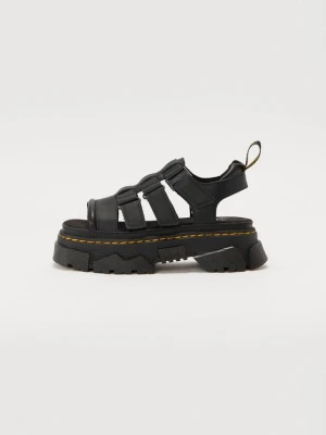 Sandały na platformie Dr. Martens czarny