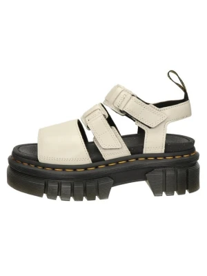Sandały na platformie Dr. Martens jasnoszary