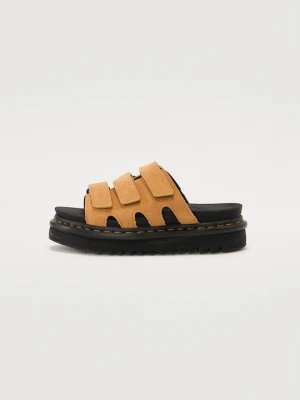 Sandały na platformie Dr. Martens jasnobrązowy