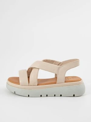 Sandały na platformie Dune London