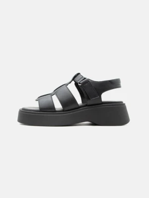 Sandały na platformie Even&Odd Wide Fit By Zalando czarny