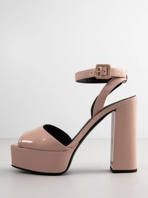 Sandały na platformie giuseppe zanotti