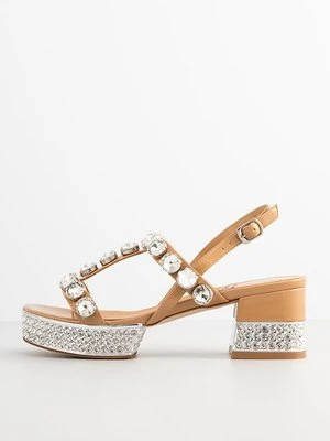 Sandały na platformie Jeffrey Campbell