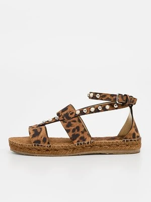 Sandały na platformie Jimmy Choo jasny brąz