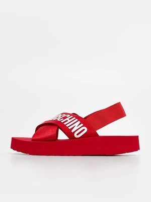 Sandały na platformie Love Moschino