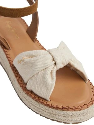 Sandały na platformie Pepe Jeans